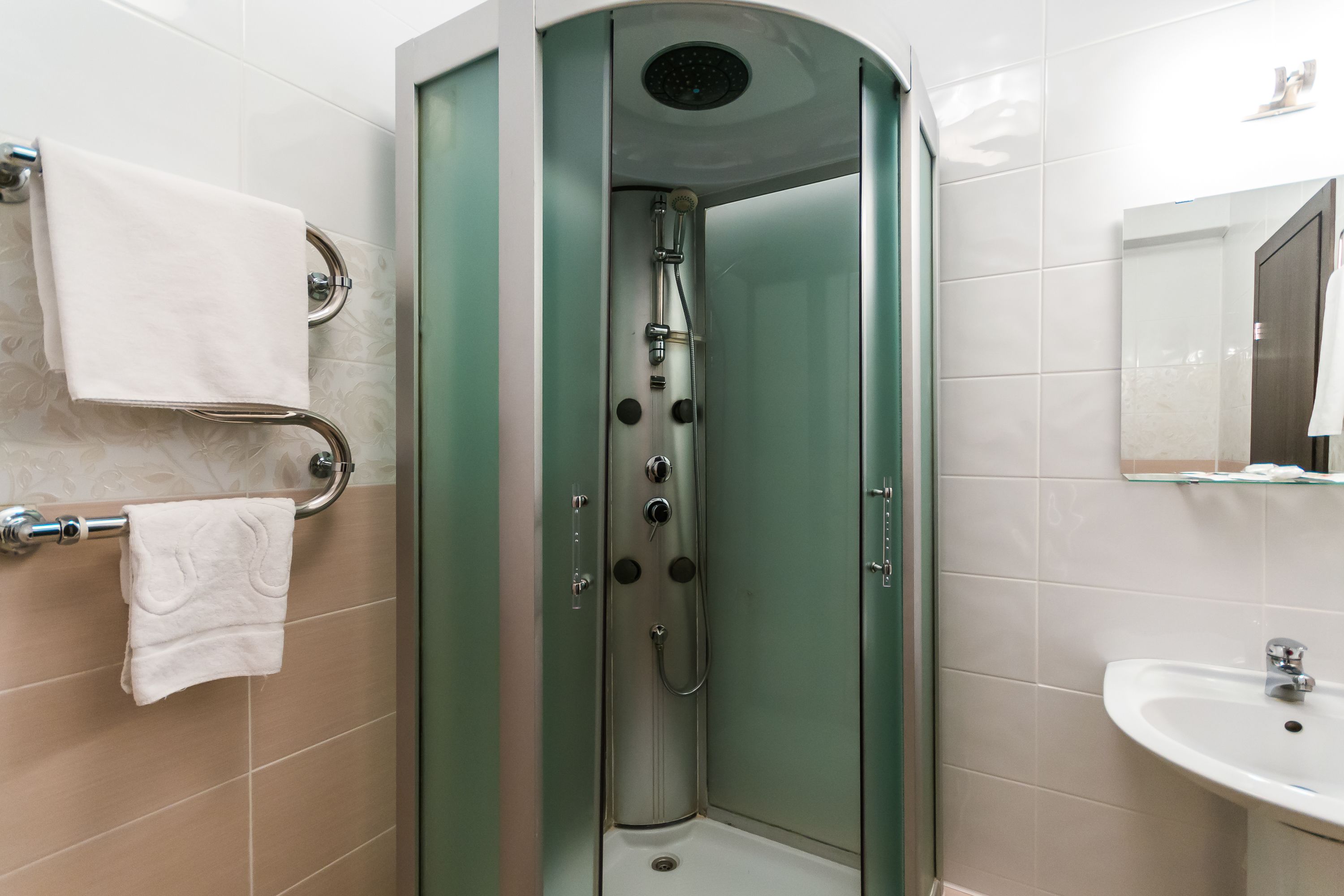 Economy Room | Bathroom | Free toiletries, hair dryer, towels