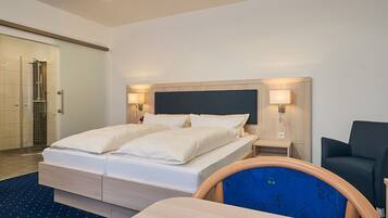 Double Room | Premium bedding, in-room safe, desk, blackout curtains