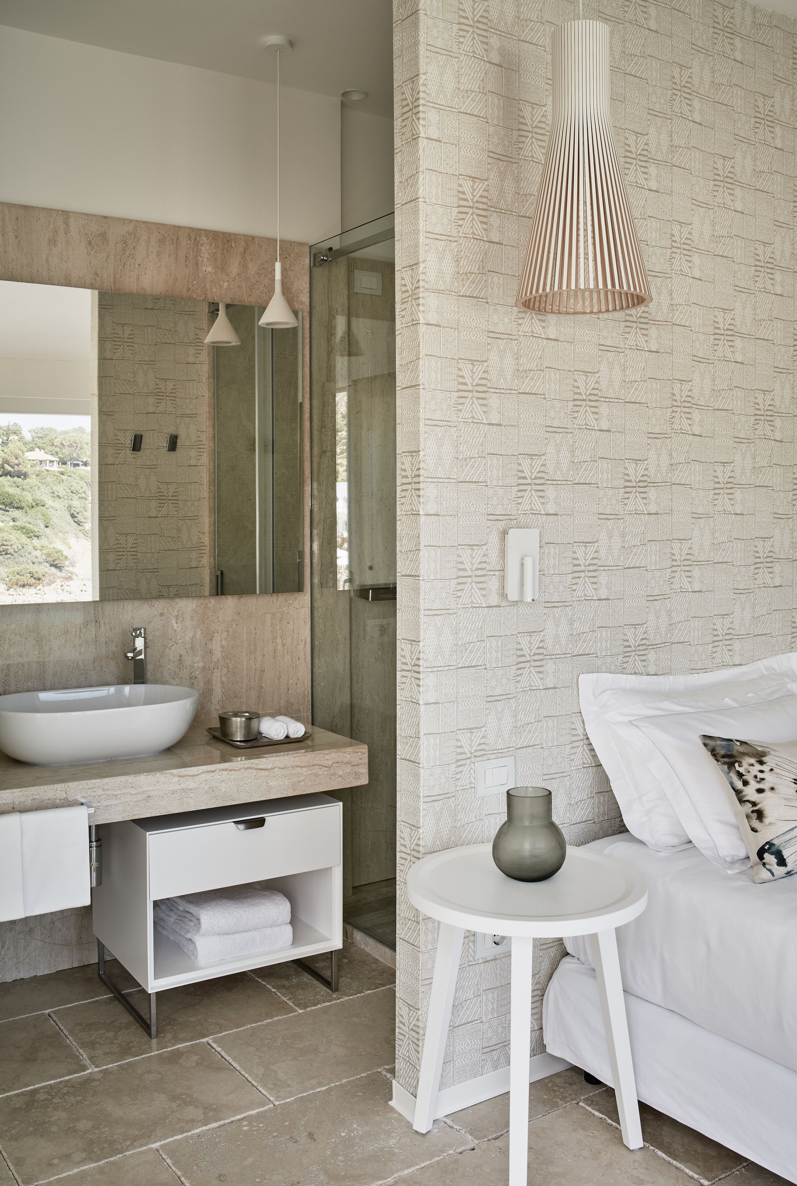 luxury villa, 4 bedrooms, private pool, sea view | bathroom | shower, free toiletries, hair dryer, slippers