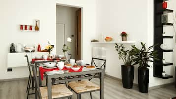 Daily buffet breakfast (EUR 5 per person)