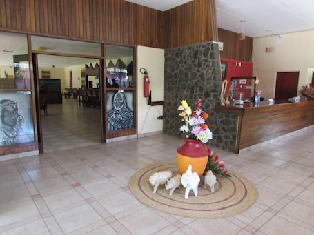 Lobby. The Equator Hotel