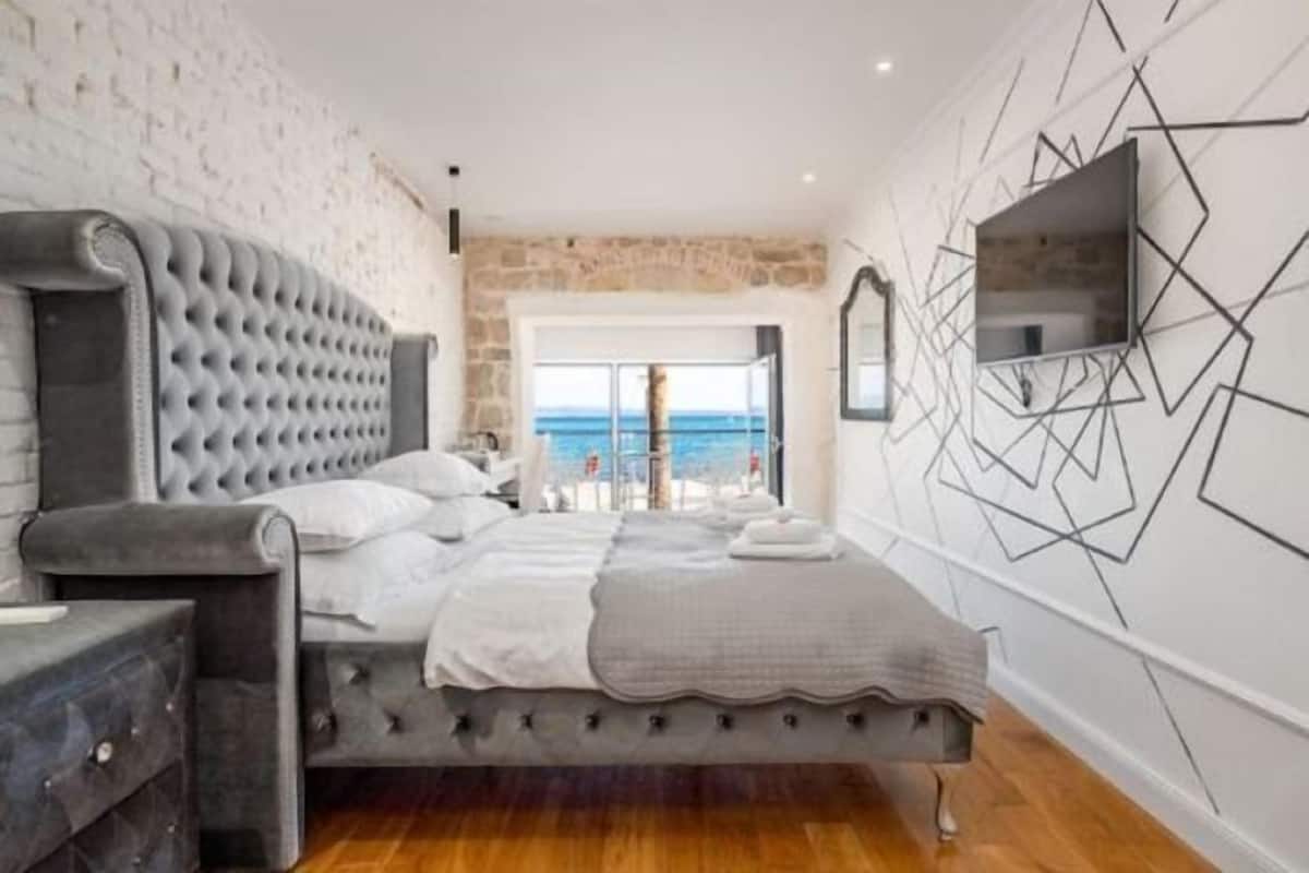1 slaapkamer, lakens van Egyptisch katoen, luxe beddengoed
