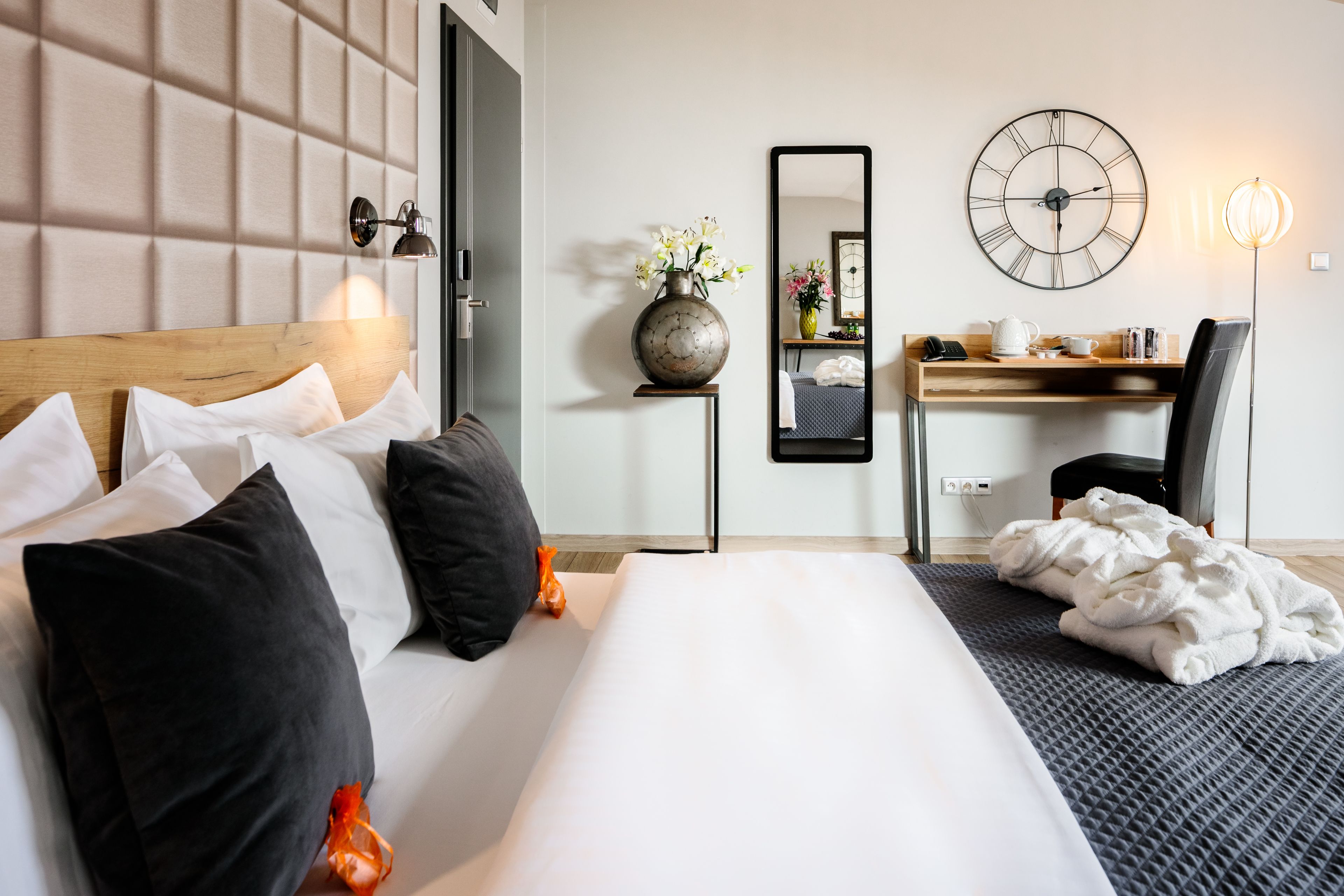 desk, iron/ironing board, free wifi, bed sheets