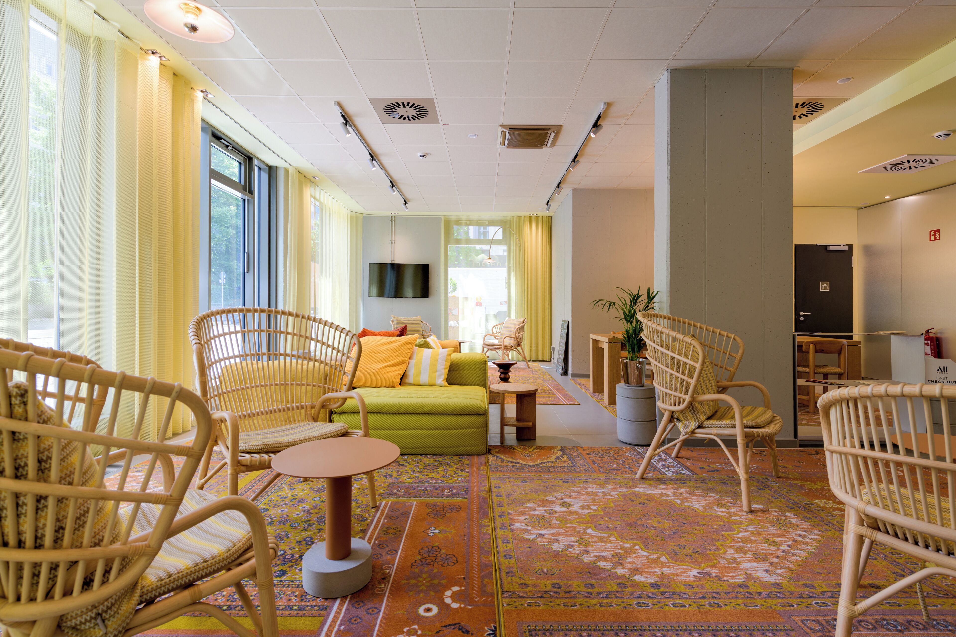 Lobby sitting area