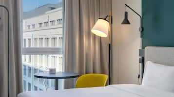In-room safe, desk, blackout drapes, soundproofing