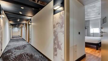 In-room safe, desk, blackout curtains, soundproofing