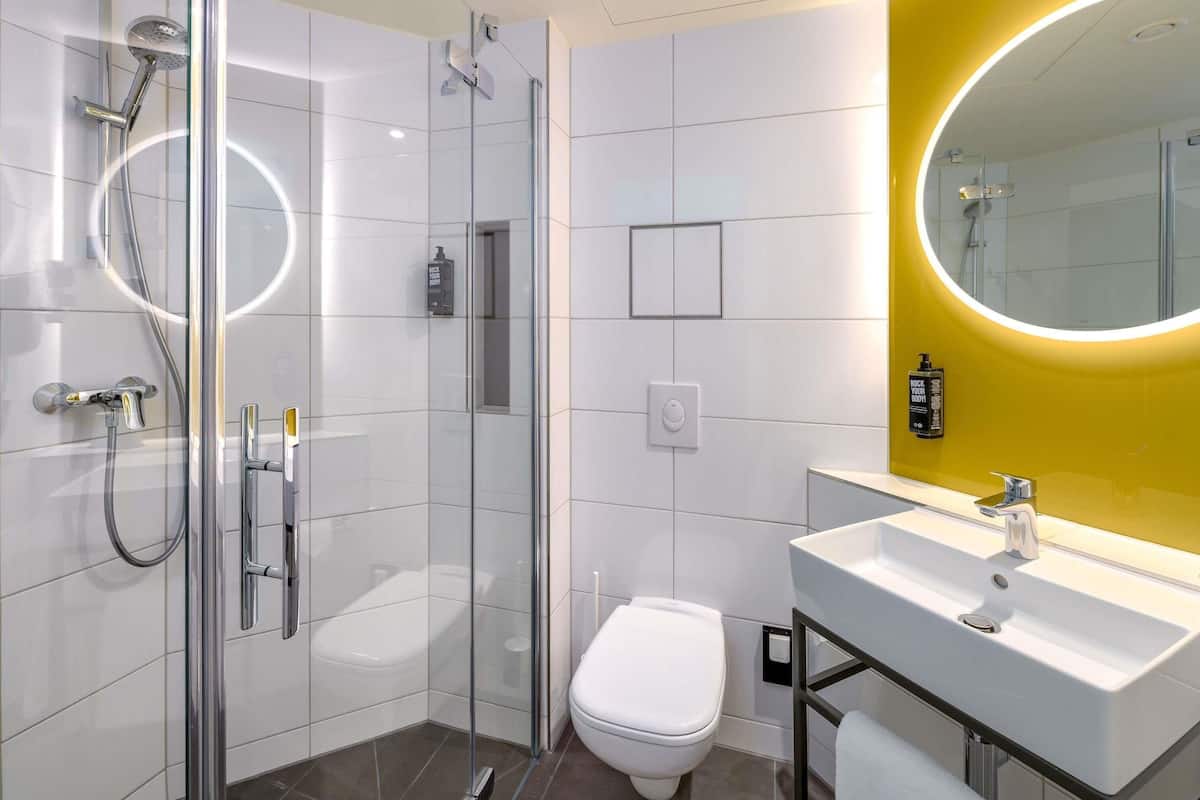 In-room safe, desk, blackout curtains, soundproofing