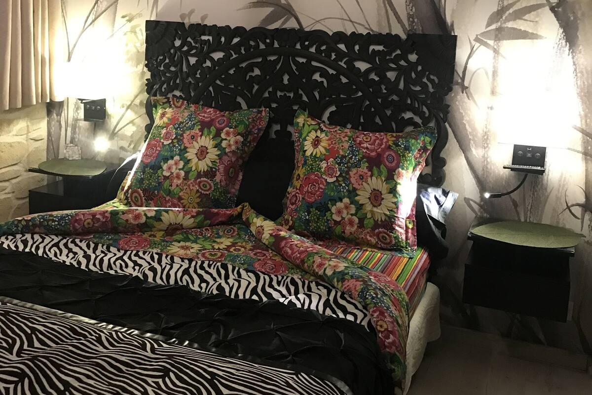 Premium bedding, individually decorated, individually furnished