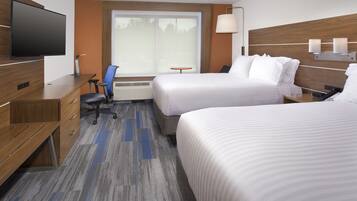 In-room safe, desk, iron/ironing board, free cribs/infant beds