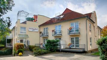 Fassade der Unterkunft