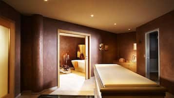 Kroppsbehandlinger, kroppsinnpakning og kroppsskrubb