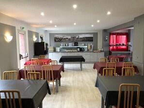 Daily buffet breakfast (EUR 12 per person)