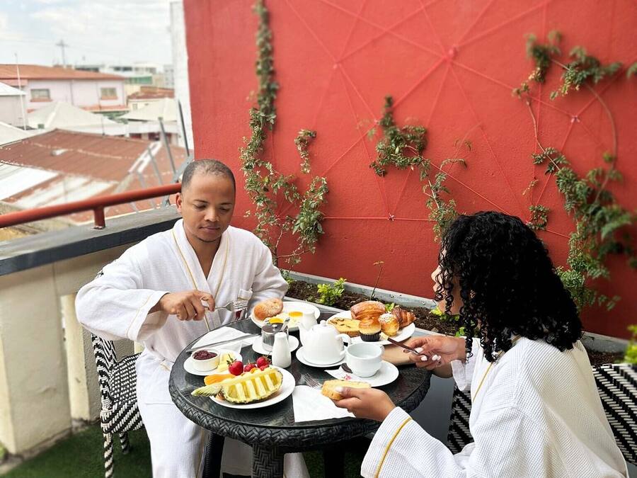 Suíte júnior | Terraço/pátio