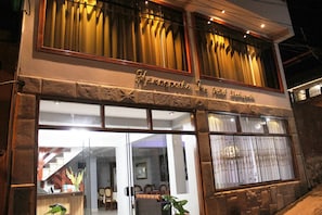 Front of property – evening/night