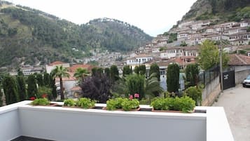 Blick von der Unterkunft