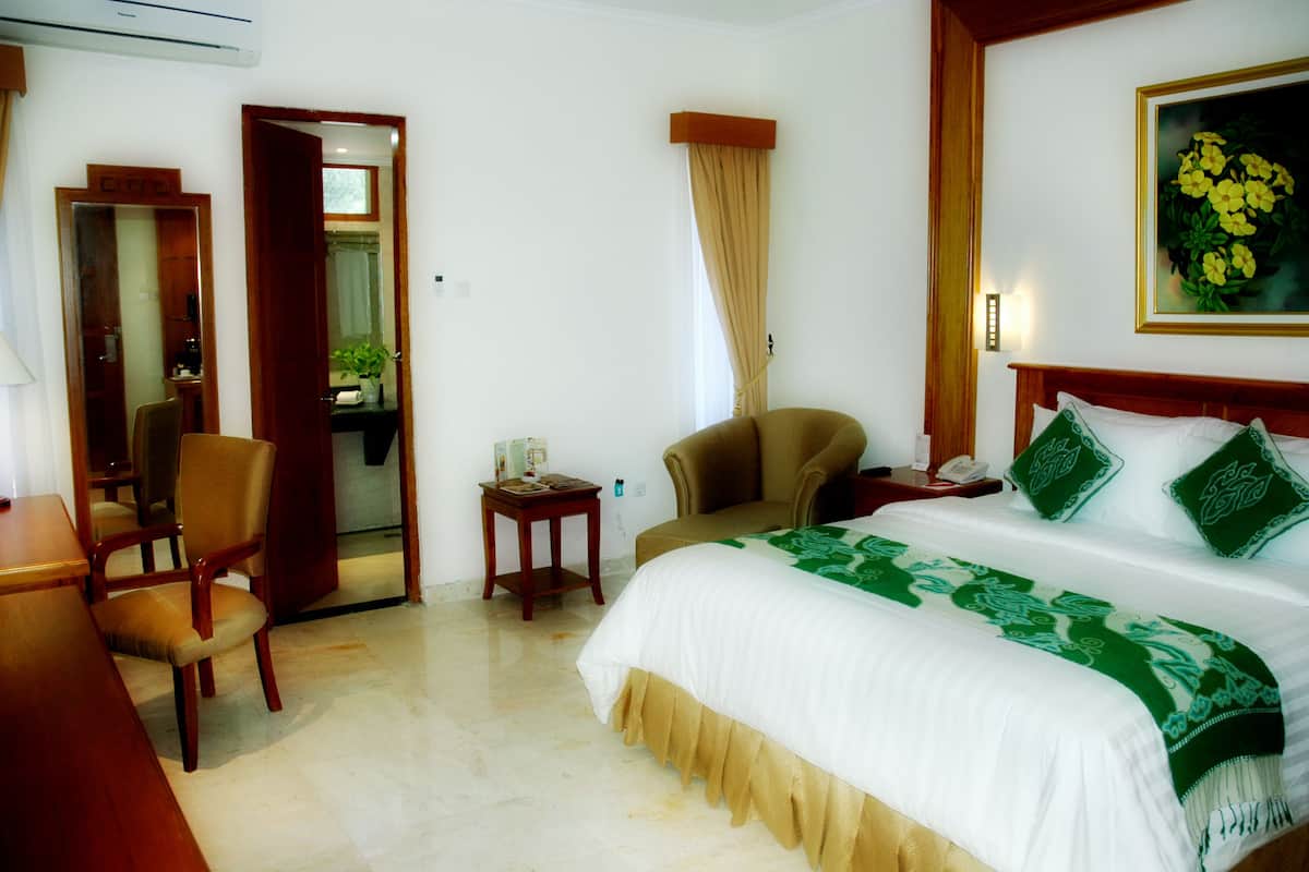 Villa Club, 1 cama doble | Ropa de cama de alta calidad y minibar con artículos gratuitos
