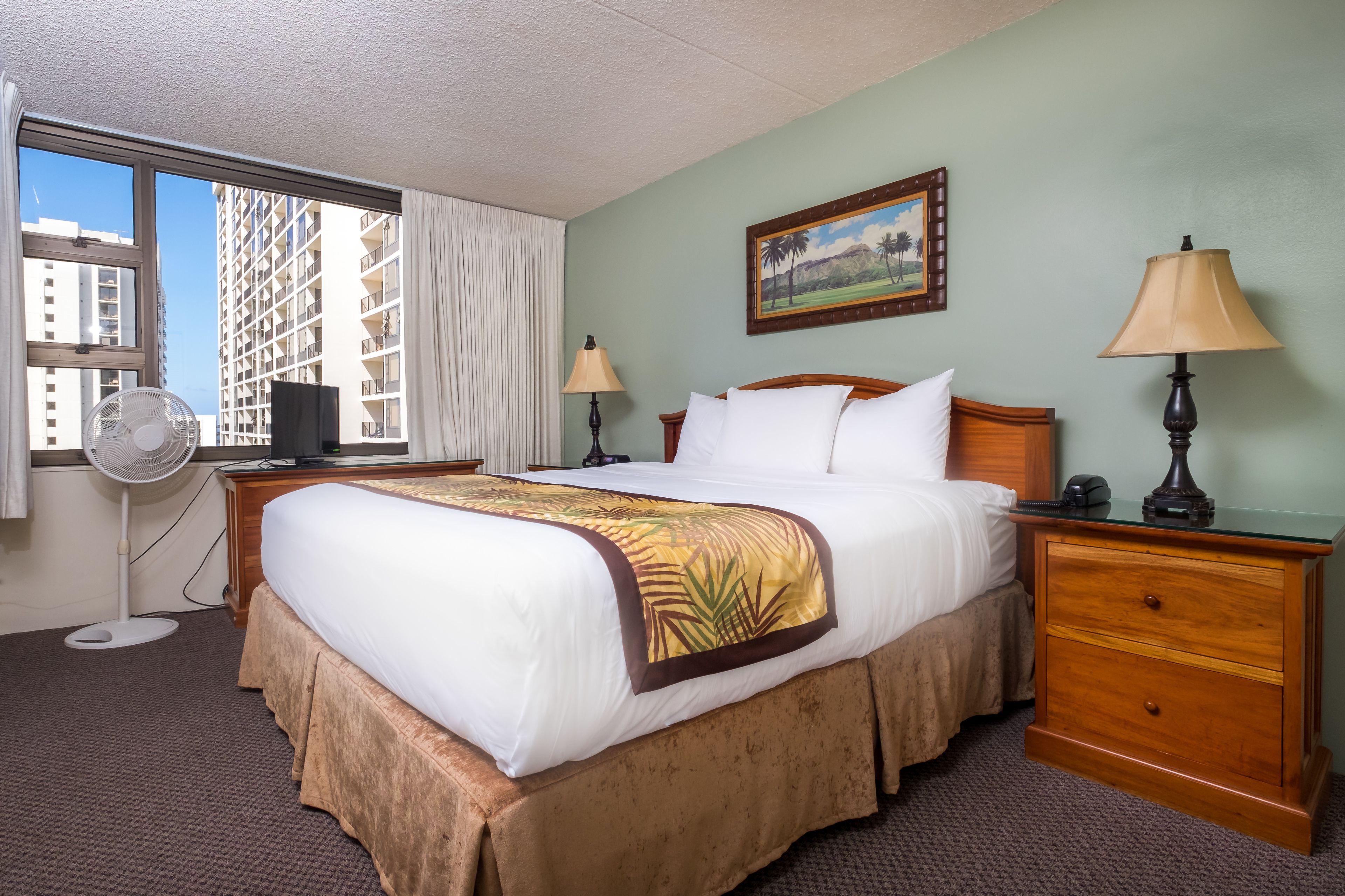 1 phòng ngủ, két bảo mật tại phòng, màn/rèm cản sáng 