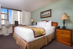 1 phòng ngủ, két bảo mật tại phòng, màn/rèm cản sáng