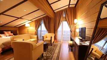 Premium-feriehus | Minibar, pengeskab på værelset, gratis Wi-Fi