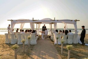 Zona para bodas al aire libre