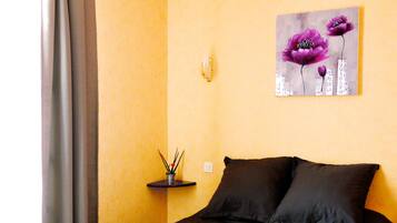 Desk, cots/infant beds, rollaway beds, free WiFi