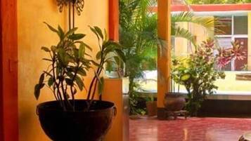 Mostrador para check-in y check-out