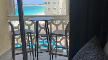 Premium Studio, Balcony, Beach View | Terrace/patio