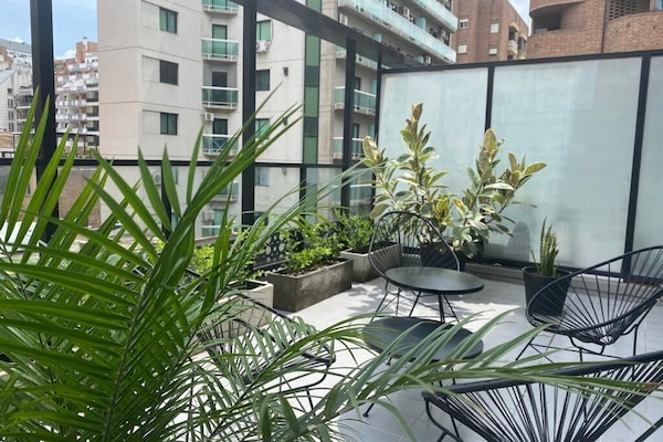 Deluxe Apartment, 1 Double Bed with Sofa bed | Terrace/patio