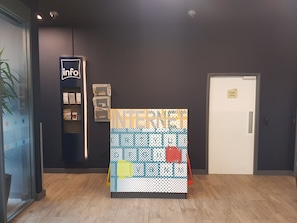 Interior entrance