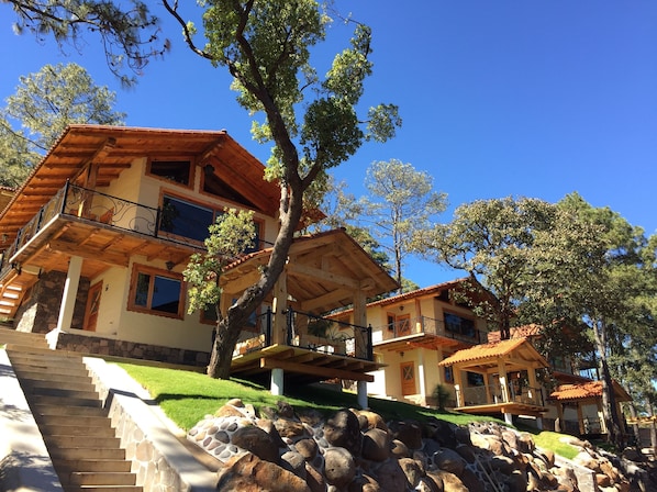 Chalet, 2 Bedrooms, Hot Tub (Kitchen) | Exterior