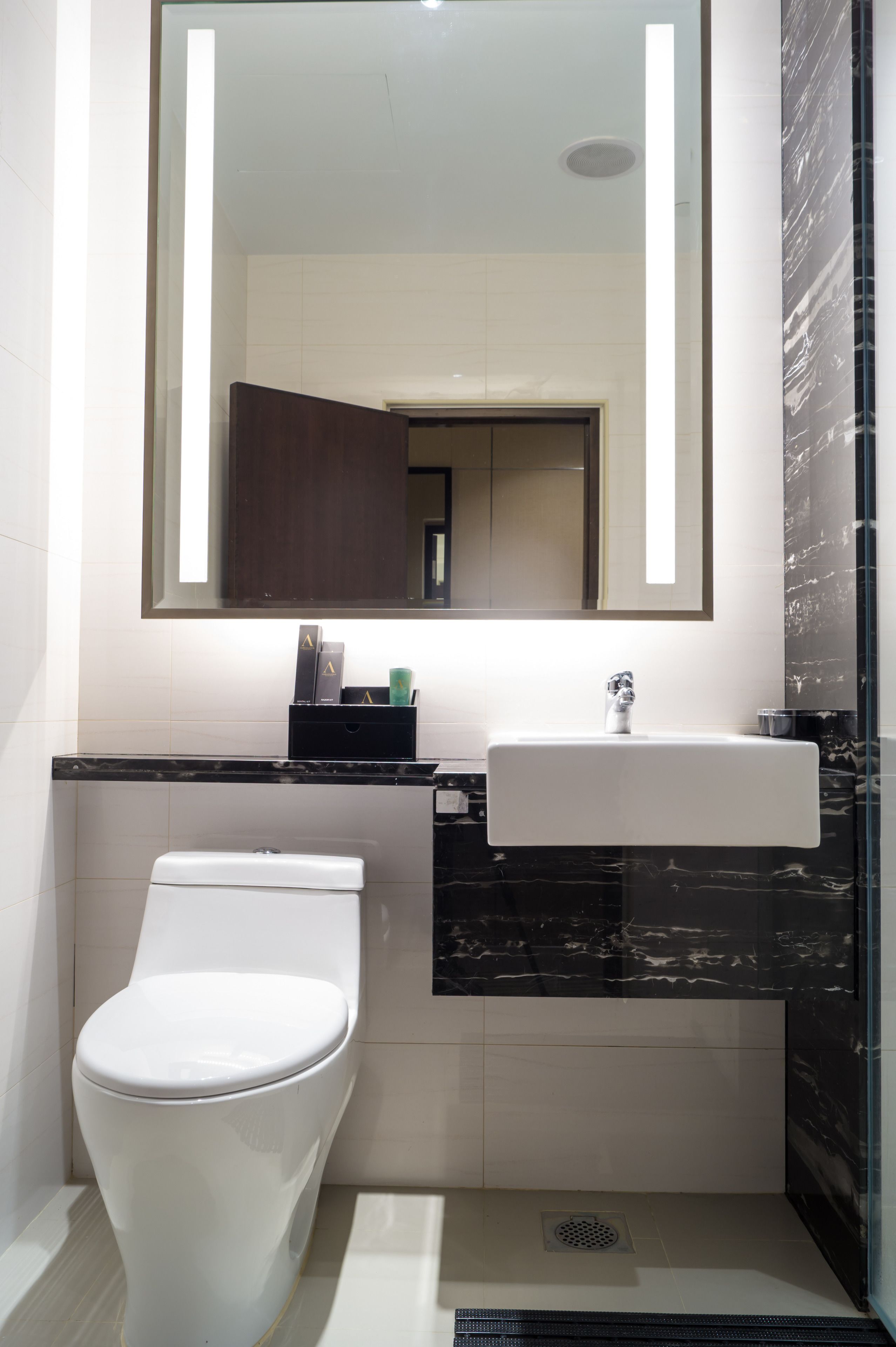 free toiletries, dressing gowns, towels