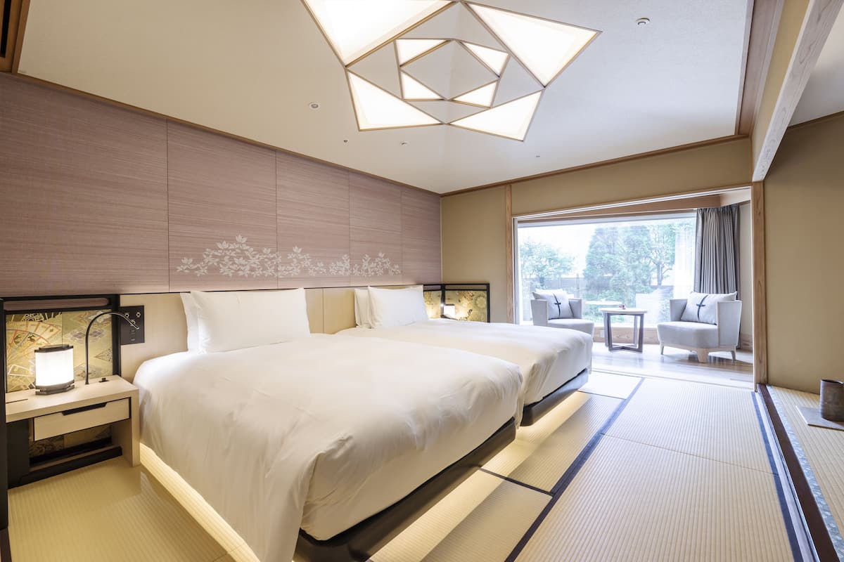 Down duvets, minibar, in-room safe, desk