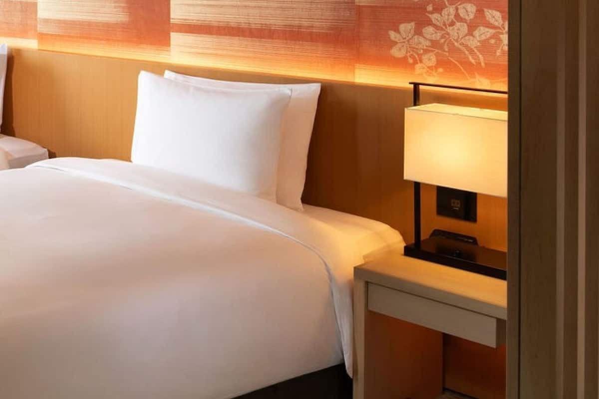 Habitació Deluxe, 1 llit de matrimoni gran, vistes al riu | Cobrellits, minibar, caixa forta a l'habitació i escriptori