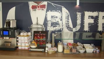 Daily buffet breakfast (EUR 11.50 per person)