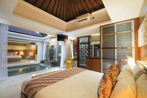 Villa, 2 Bedrooms, Private Pool | 2 bedrooms, in-room safe, desk, soundproofing