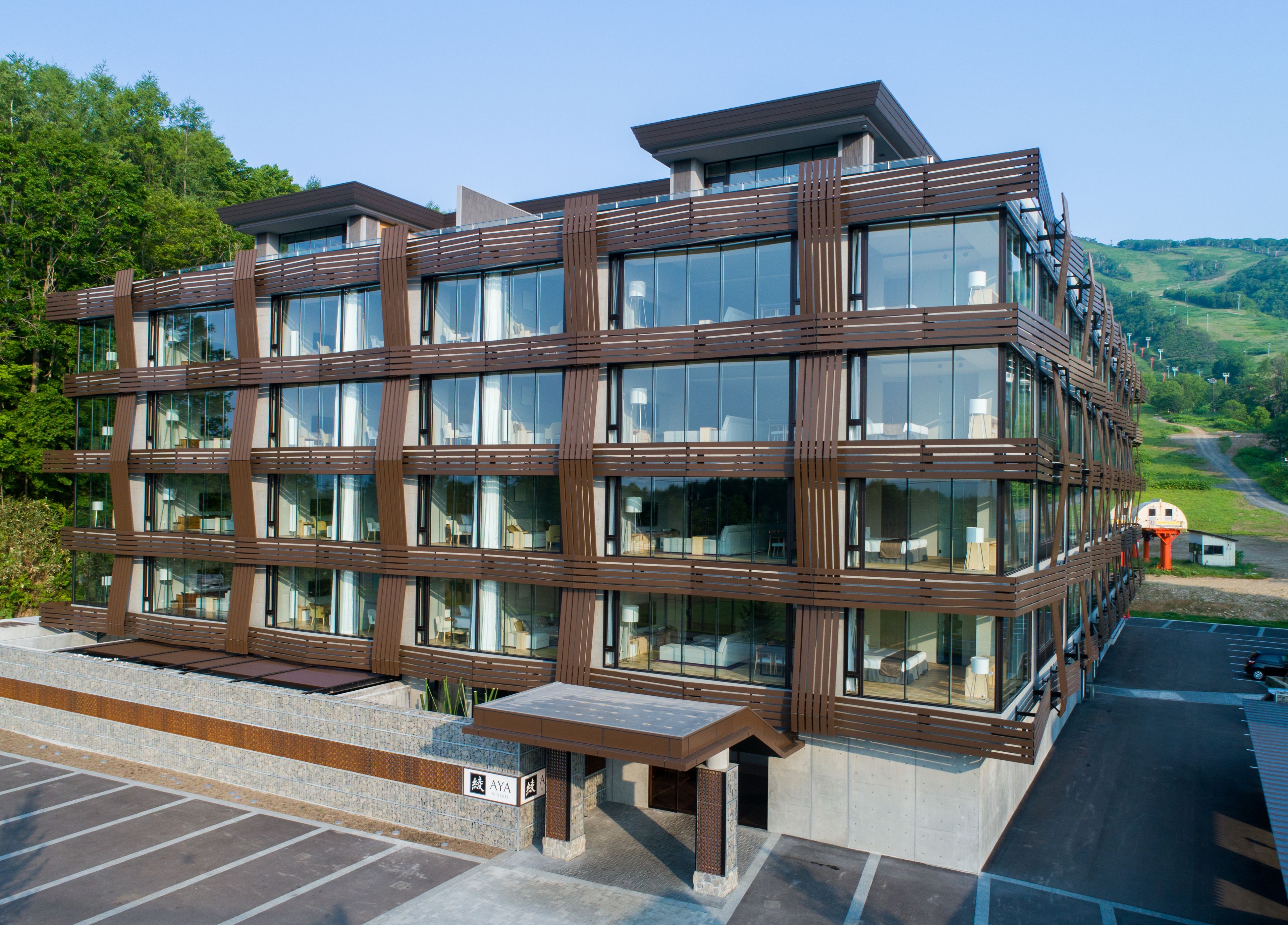 Pintu masuk properti