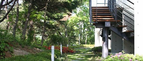 Enceinte de l’hébergement