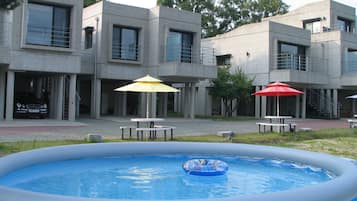 Seasonal outdoor pool