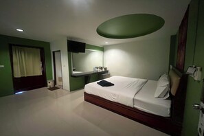 In-room safe, free WiFi, bed sheets - Krabi Orchid Hometel (Krabi)