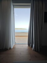 Superior Apartment, 1 Bedroom, Ocean View | Living area | LED TV