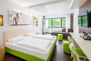 Premium bedding, minibar, desk, iron/ironing board - Hotel Knorz (Zirndorf)
