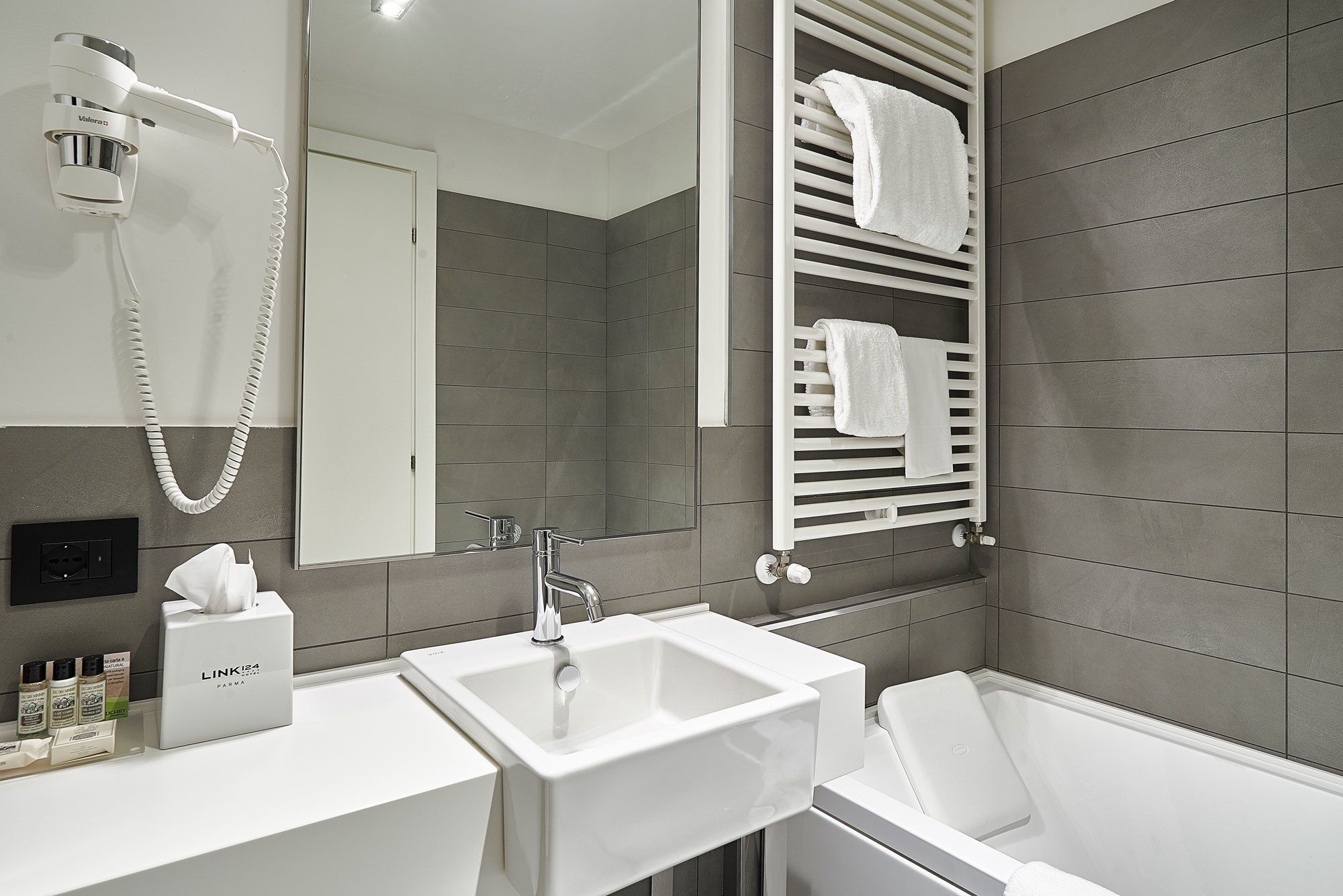 suite | bathroom | designer toiletries, hair dryer, slippers, bidet