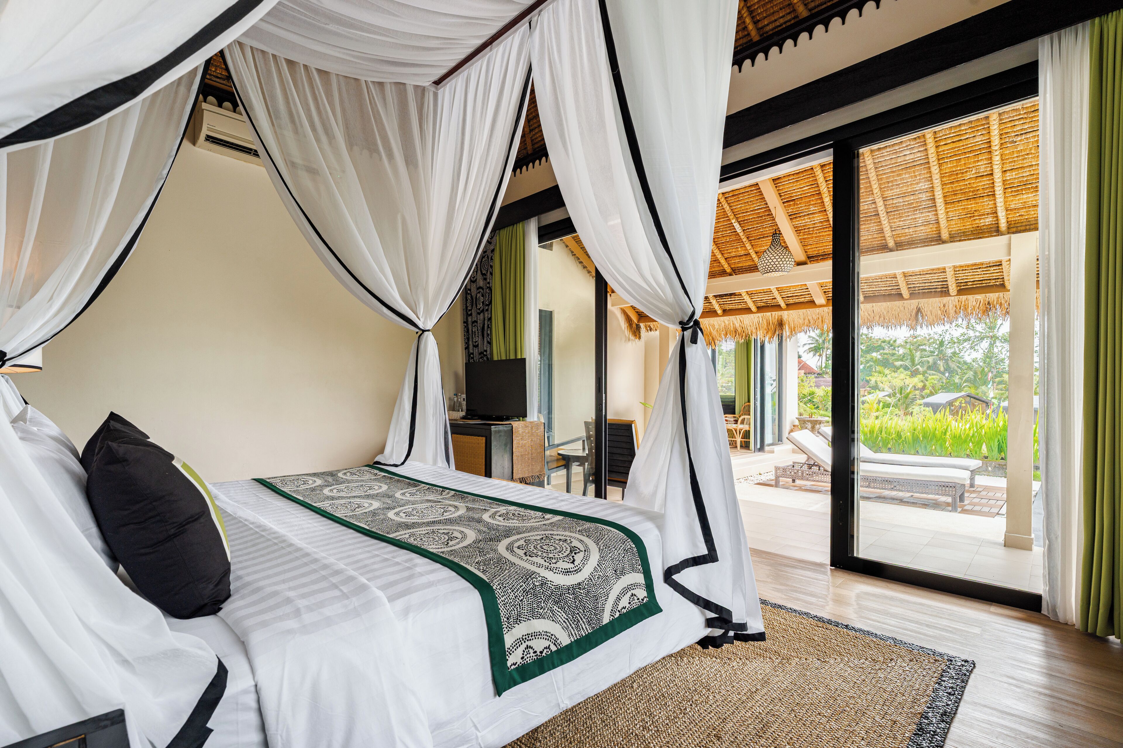 Vila, 2 kamar tidur, pemandangan kolam renang (Rice Terrace) | 1 kamar tidur, seprai premium, minibar, dan brankas