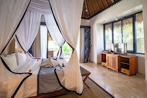 1 habitación, ropa de cama de alta calidad y minibar 