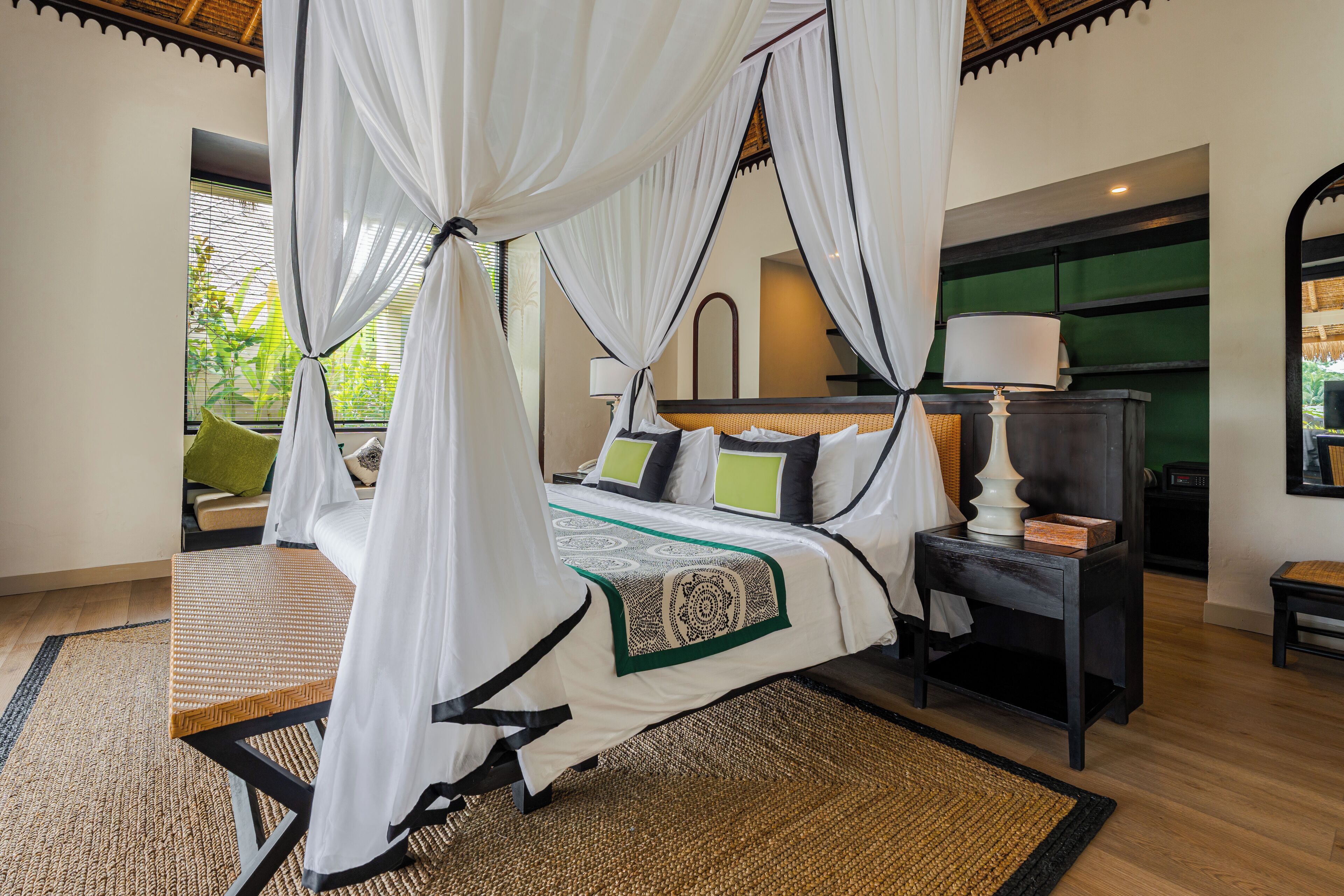 Villa, 2 habitaciones, vistas a la piscina (Rice Terrace) | 1 dormitorio, ropa de cama de alta calidad, minibar y caja fuerte