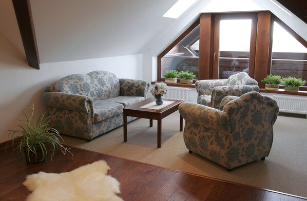 Apartment, 1 Bedroom | Living area | TV - Vila GRAND (Nova Lesna)