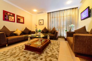 华丽开间 | 起居区 | 平板电视