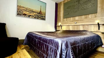 Doppelzimmer | Individuell dekoriert, Schreibtisch, schallisolierte Zimmer