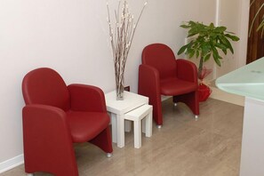 Sitzecke in der Lobby