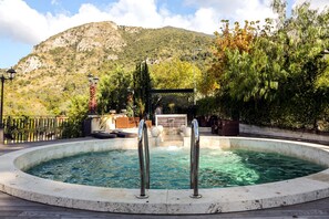 Outdoor pool, a natural pool